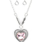 Heart Full of Fabulous - Pink - Paparazzi Necklace Image