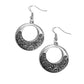 Secret Vineyards - Silver - Paparazzi Earring Image