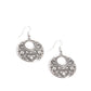 Western Beau - Silver - Paparazzi Earring Image