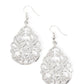 Vineyard Vista - Silver - Paparazzi Earring Image