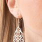 Vineyard Vista - Silver - Paparazzi Earring Image