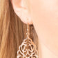 Vineyard Vista - Gold - Paparazzi Earring Image