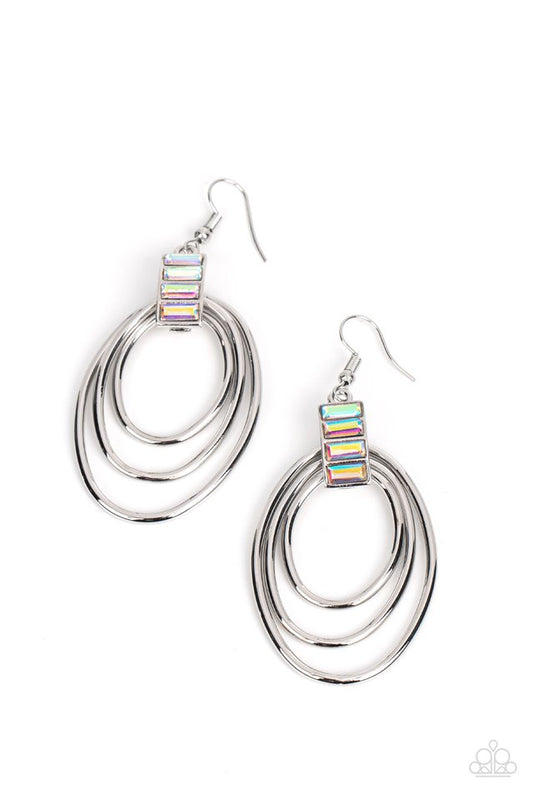 Intergalactic Glamour - Multi - Paparazzi Earring Image