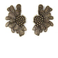 Farmstead Meadow - Brass - Paparazzi Earring Image