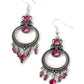 Palace Politics - Pink - Paparazzi Earring Image