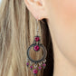 Palace Politics - Pink - Paparazzi Earring Image