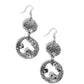 Eastern Entrada - Silver - Paparazzi Earring Image