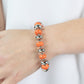 Stone Age Aesthetic - Orange - Paparazzi Bracelet Image