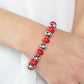 Stone Age Aesthetic - Red - Paparazzi Bracelet Image