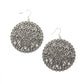The Whole Nine VINEYARDS - Silver - Paparazzi Earring Image