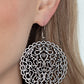 The Whole Nine VINEYARDS - Silver - Paparazzi Earring Image