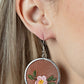 Prairie Patchwork - Pink - Paparazzi Earring Image