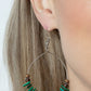 Hawaiian Kiss - Green - Paparazzi Earring Image