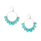 Canyon Quarry - Blue - Paparazzi Earring Image