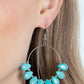 Canyon Quarry - Blue - Paparazzi Earring Image