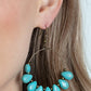 Canyon Quarry - Brass - Paparazzi Earring Image