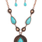 Saguaro Soul Trek - Copper - Paparazzi Necklace Image