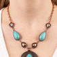 Saguaro Soul Trek - Copper - Paparazzi Necklace Image