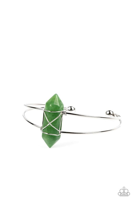 Terra Transcendence - Green - Paparazzi Bracelet Image