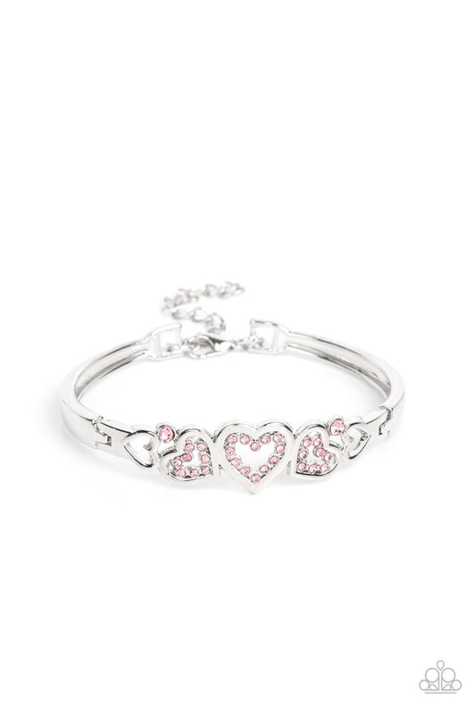 Seriously Smitten - Pink - Paparazzi Bracelet Image