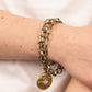 True North Twinkle - Brass - Paparazzi Bracelet Image