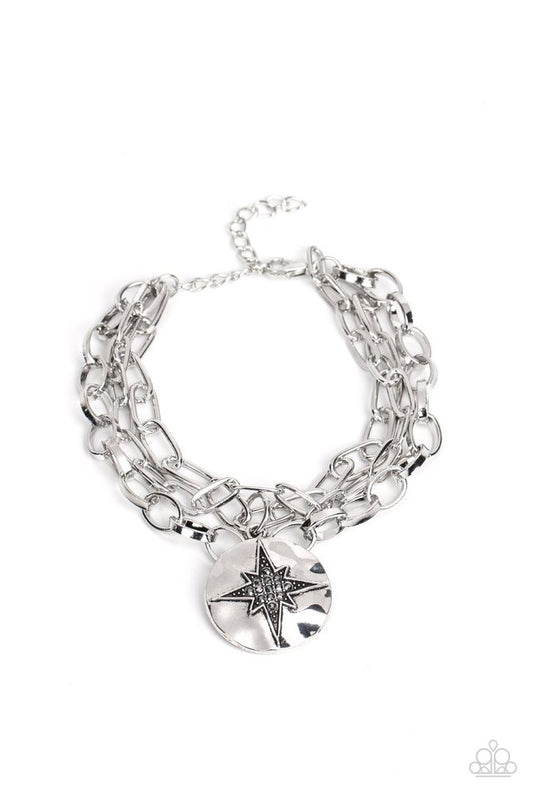 True North Twinkle - Silver - Paparazzi Bracelet Image