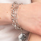 True North Twinkle - Silver - Paparazzi Bracelet Image