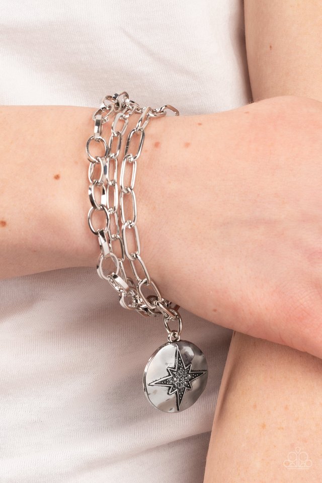 True North Twinkle - Silver - Paparazzi Bracelet Image