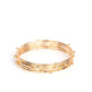 Metro Satellite - Gold - Paparazzi Bracelet Image