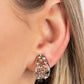 Extra Effervescent - Brown - Paparazzi Earring Image