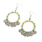 Bohemian Beach Blast - Green - Paparazzi Earring Image