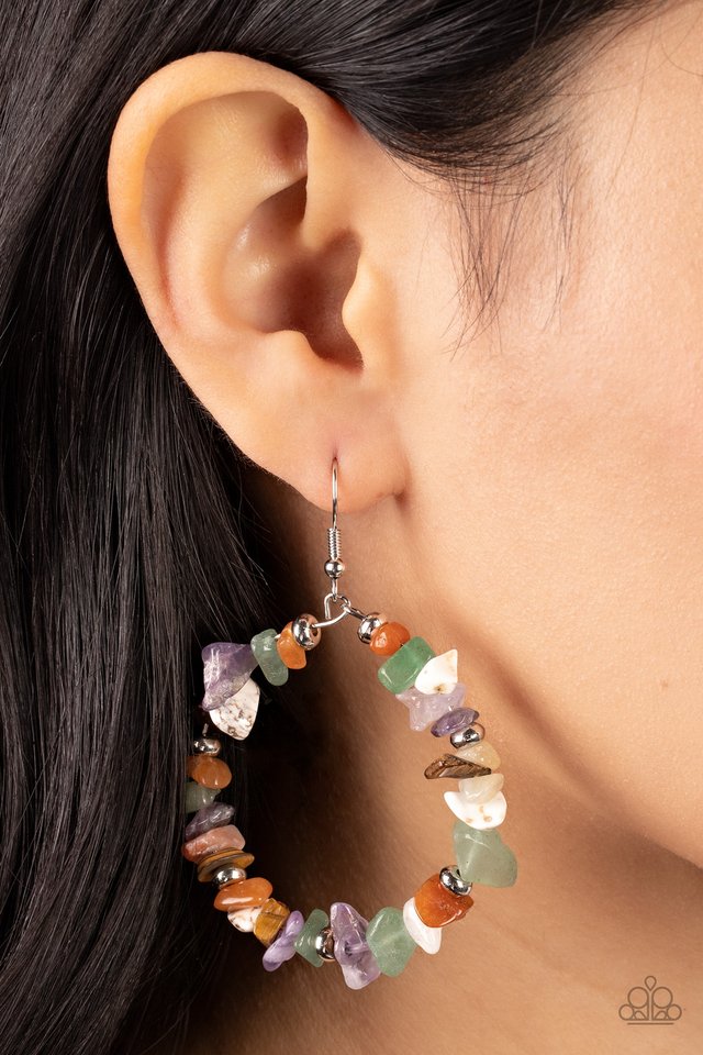 Mineral Mantra - Multi - Paparazzi Earring Image