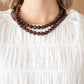 Greco Getaway - Brown - Paparazzi Necklace Image