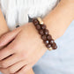 Grecian Glamour - Brown - Paparazzi Bracelet Image