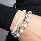 Shoreside Soiree - White - Paparazzi Bracelet Image