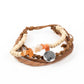 Treetop Trail Guide - Orange - Paparazzi Bracelet Image