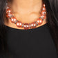 Marina Mirage - Orange - Paparazzi Necklace Image