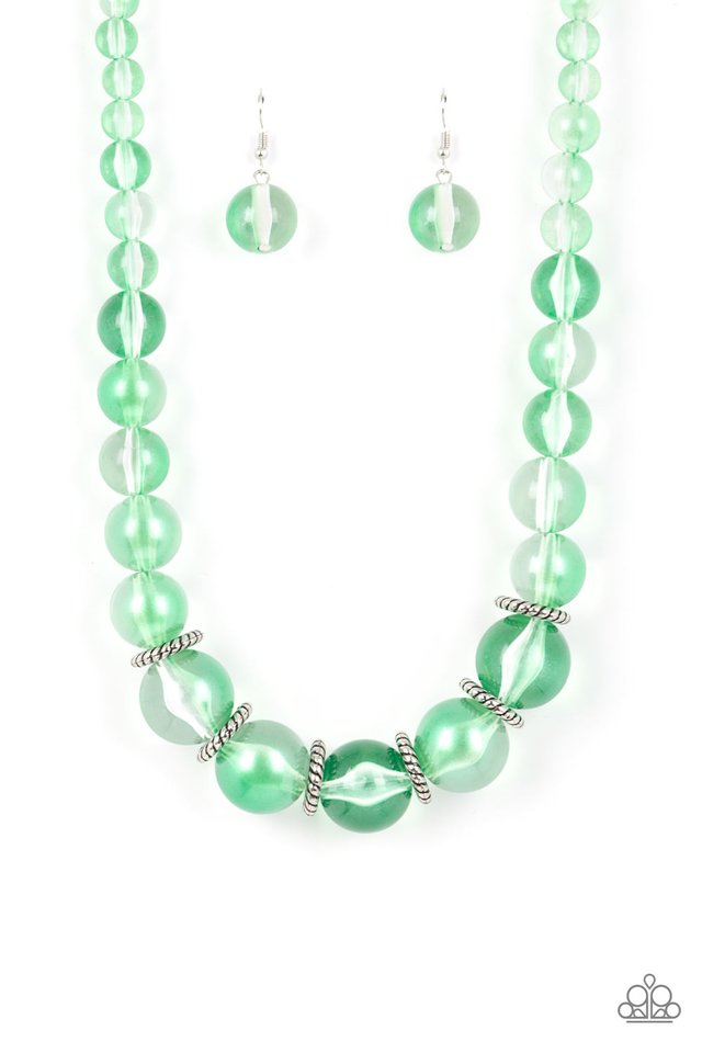 Marina Mirage - Green - Paparazzi Necklace Image