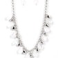 Summertime Tryst - White - Paparazzi Necklace Image