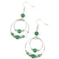 Eco Eden - Green - Paparazzi Earring Image