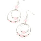 Eco Eden - Pink - Paparazzi Earring Image