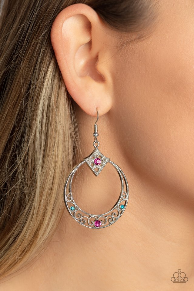 Royal Resort - Multi - Paparazzi Earring Image