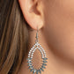 Lucid Luster - Silver - Paparazzi Earring Image
