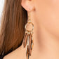 Primal Palette - Gold - Paparazzi Earring Image