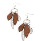 Primal Palette - Brown - Paparazzi Earring Image