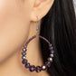 Astral Aesthetic - Purple - Paparazzi Earring Image