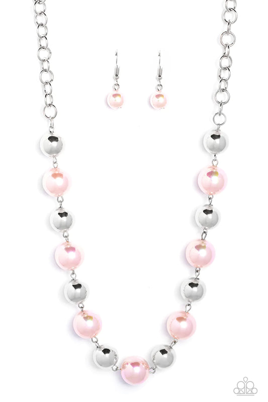 Paparazzi Necklace ~ Dreamscape Escape - Pink