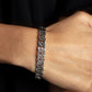 Some Serious Shimmer - Silver - Paparazzi Bracelet Image