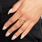 Diamond Duo - Gold - Paparazzi Ring Image