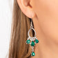 Coming in Clutch - Green - Paparazzi Earring Image